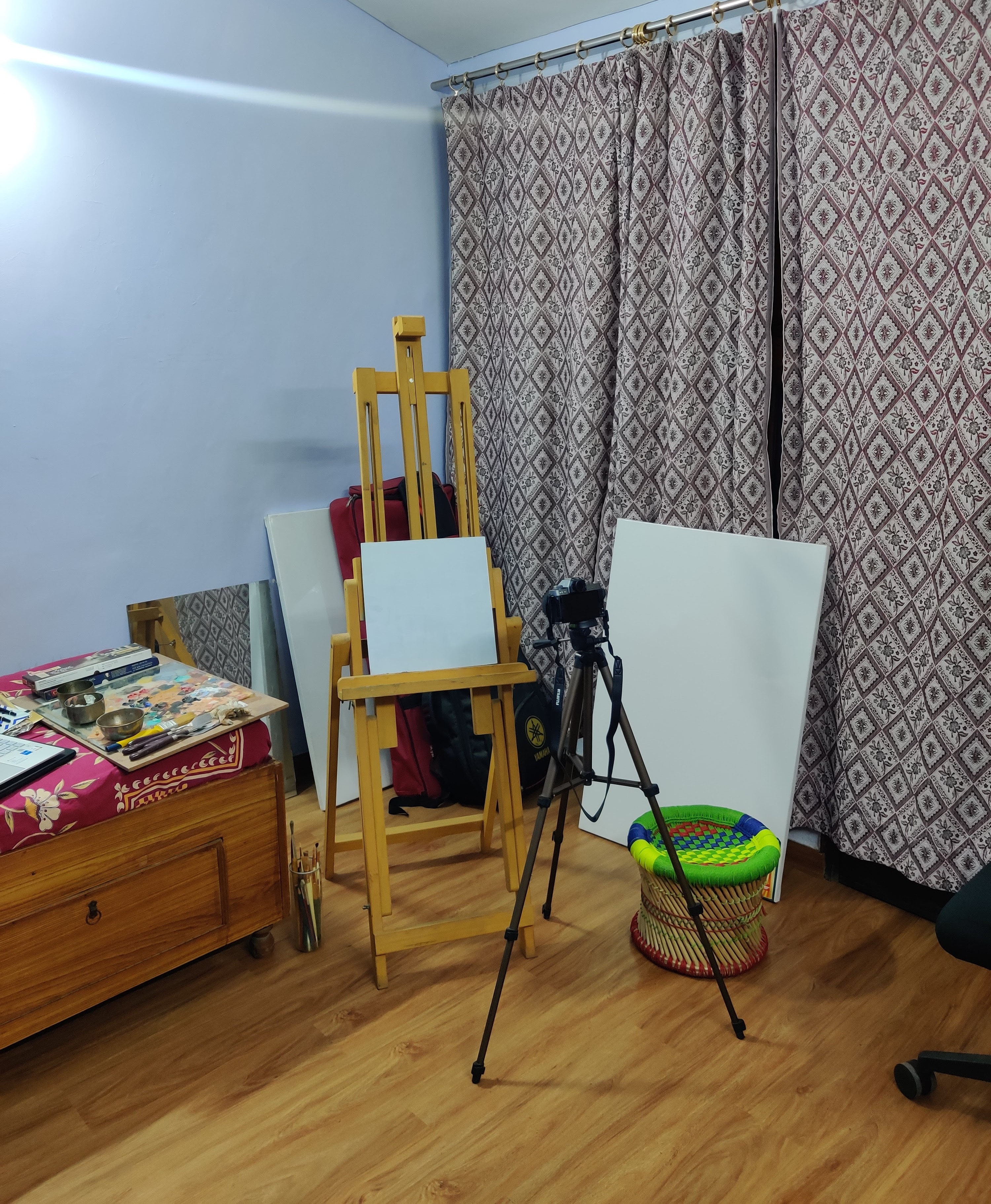 Aharsh in the studio